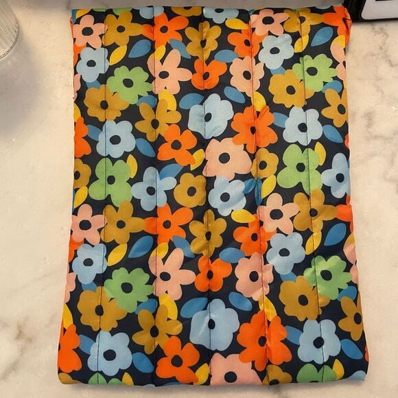 Puffy Laptop Soft Sleeve Case Retro Ditzy Floral - Picture 4 of 4
